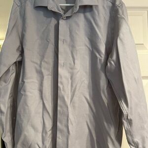 Gray dress shirt